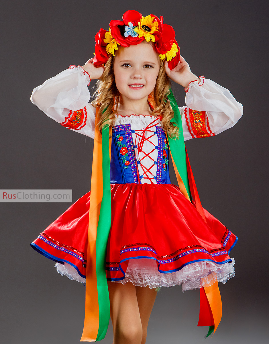 Ukrainian dress ''Galinka'' girls | RusClothing.com