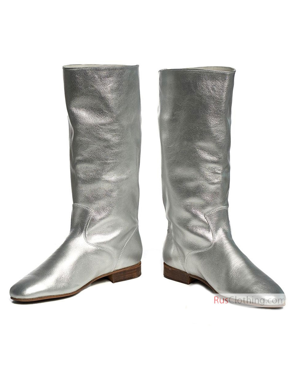 silver dance boots