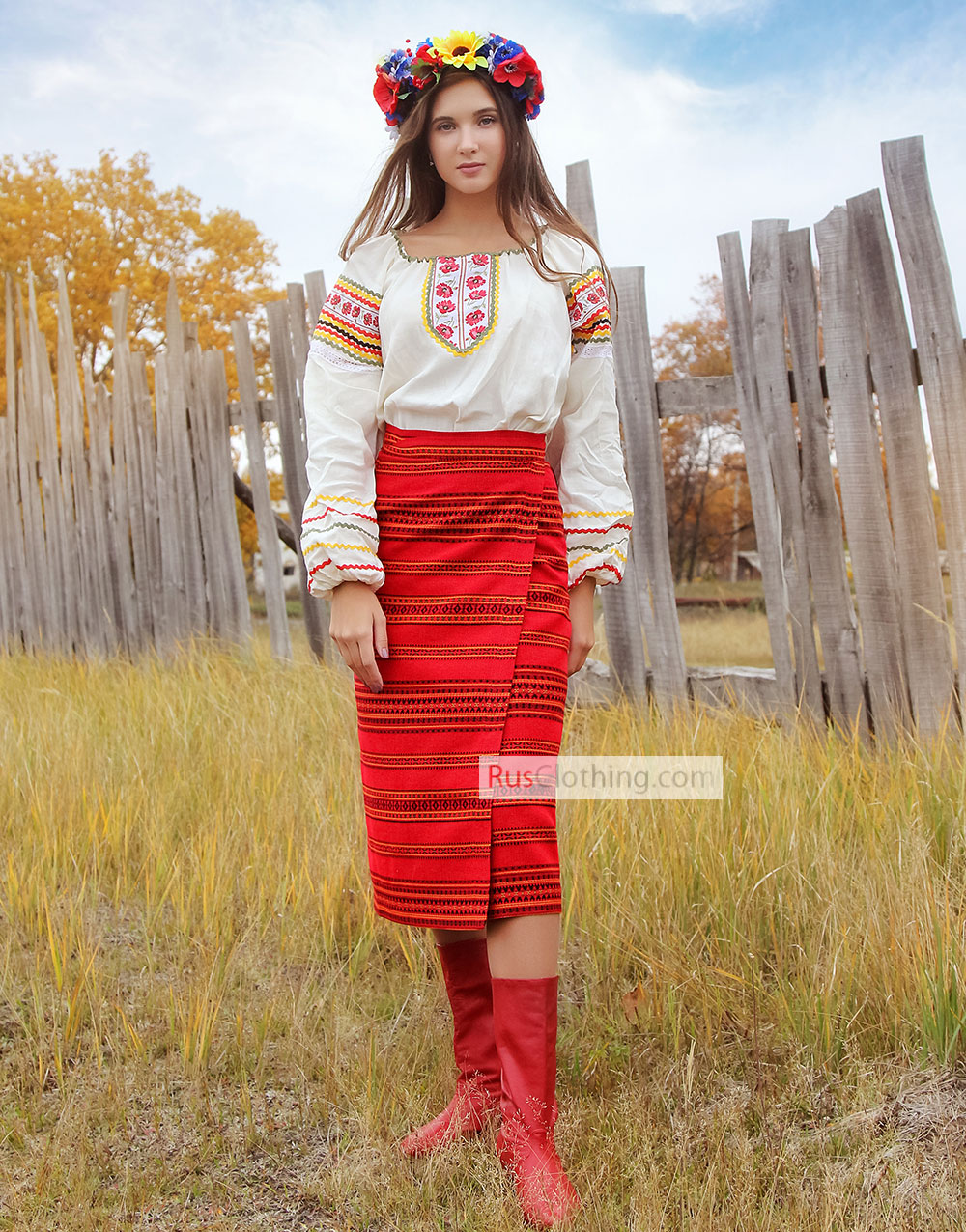 Ukrainian dress for stage ''Olesya'' | RusClothing.com