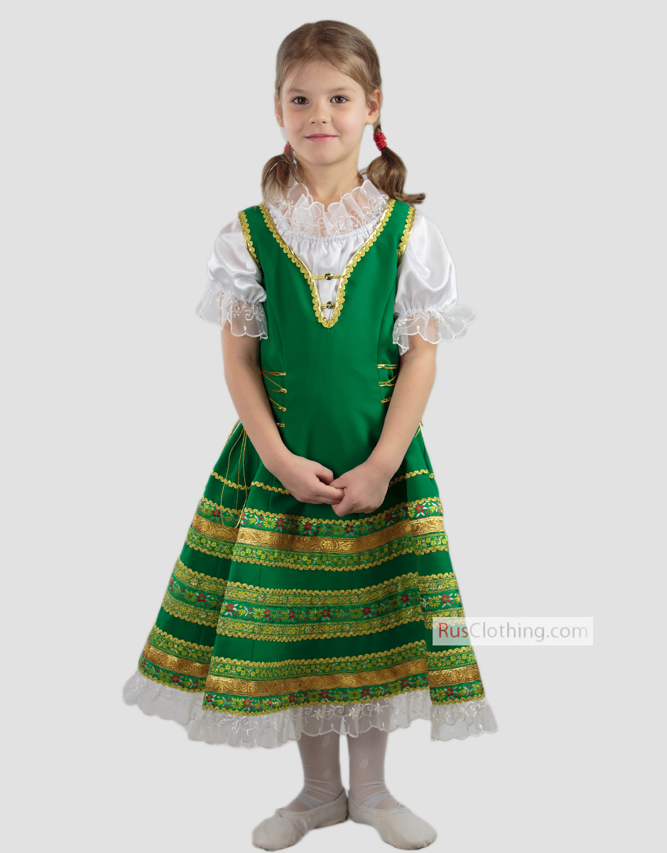Russian dress for dance ''Annushka'' | RusClothing.com