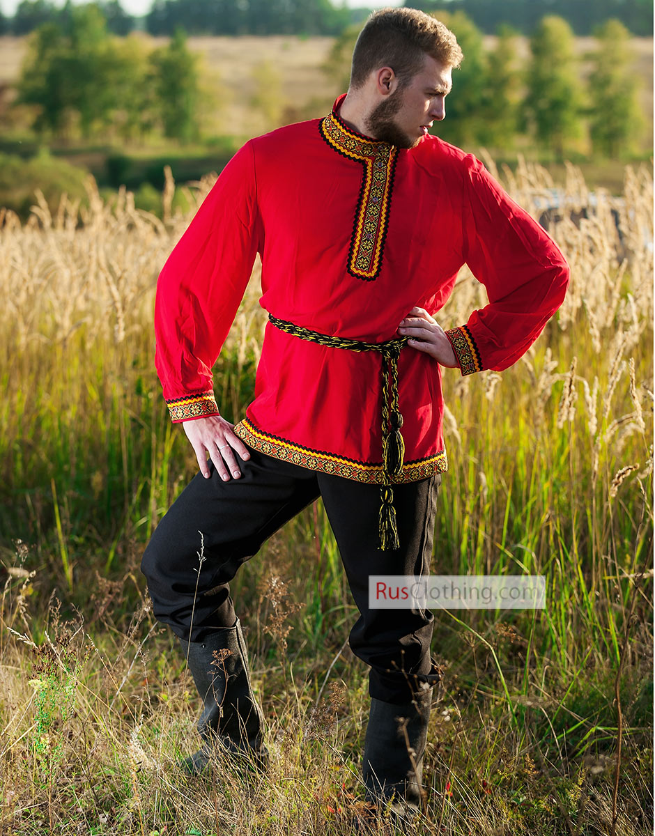 Traditional Male Russian Clothing