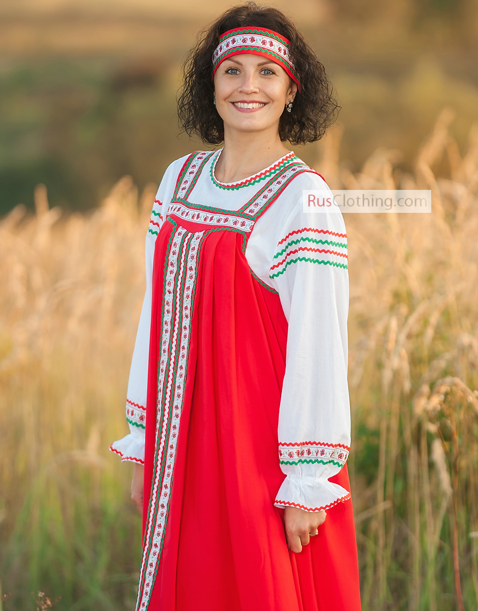 Sarafan - traditional Russian costume