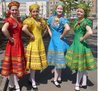 Russian dance costume
