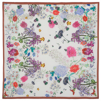 Silk shawl ''Field flowers''