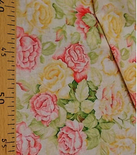 {[en]:Russian pattern cotton fabric The Sun rose}