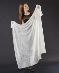 Orenburg shawl ''Metelitsa''
