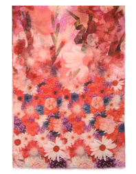 Châle Wrap ''Daisies and gladioli''