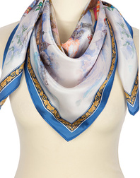 Silk shawl ''Cheerful Maslenitsa''