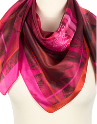Silk shawl ''Peonies''