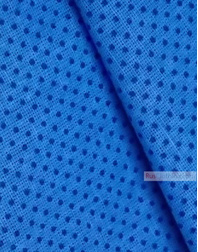 Tissu d'art folklorique au metre ''Blue Polka-Dot On Blue''}