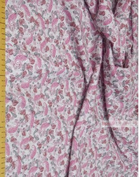 Paisley coton fabric by the yard ''Paisley''}