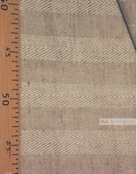 Linen Jacquard Fabric ''herringbone ''