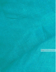 Linen fabric from Russia ''Turquoise ''