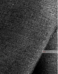Linen fabric from Russia ''Black ''