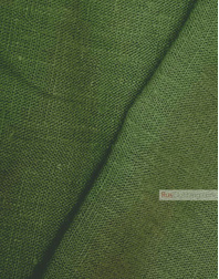 Linen fabric from Russia ''Dark Grass ''