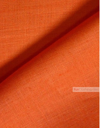 Tissu lin de Russie ''Orange''