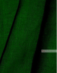 Linen fabric from Russia ''Deep Olive Green ''
