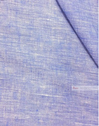 Linen fabric from Russia ''White-Blue ''