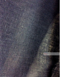 Linen fabric from Russia ''Anthracite ''