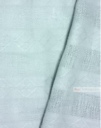 Linen fabric from Russia ''Rhombus and strips ''