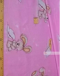 Kids Fabric by the Yard ''Sikina Pillow In Pink''}
