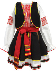 Moldava Romanian costume for girls