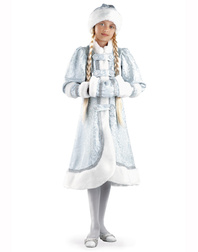 Russian Snegurka Costume Girls ''Princely''