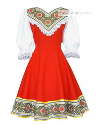 Russian sarafan dress