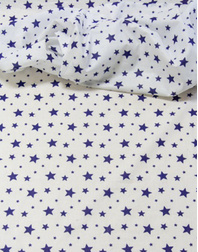 {[en]:Cotton fabric ''Blue stars''}