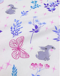 {[en]:Cotton fabric ''Forest butterflies''}