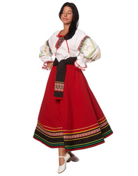 Romanian costume folk dancing