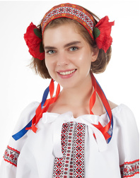 Ukrainian folk headpiece