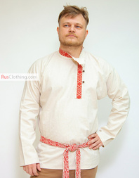 Russian shirt folk style
