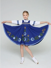 Russian dance costume ''Valenka''