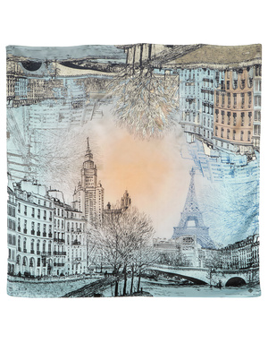 Silk shawl ''Paris''