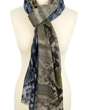 Châle Wrap ''Leather''Shawl Wrap ''Leather''