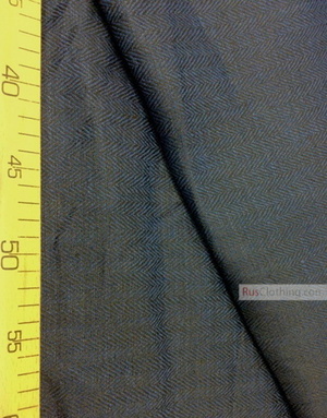 Linen fabric from Russia ''Herringbone ''