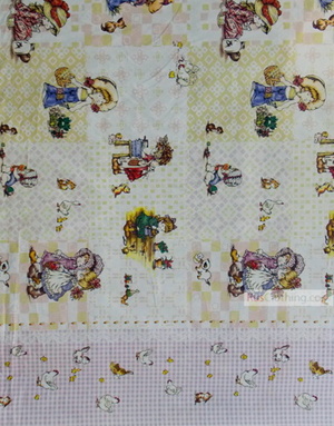 Baby Quilt Fabric by the Yard ''Girls''}