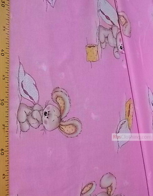 Tissu pour bébé au metre ''Sikina Pillow In Pink''}