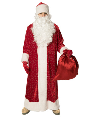 Costume Père Noël russe en velvet