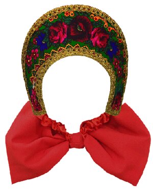 Russian dance costume ''Square dance'' with Kokoshnik