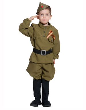 Costume de scène Uniforme de l'armée rouge pour les garçons ''Modern''