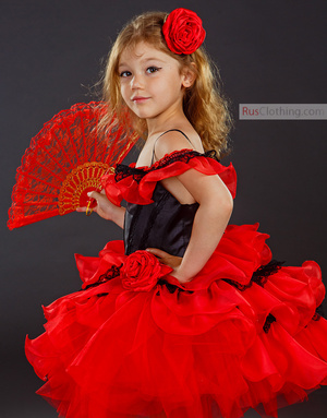 Spanish dance costume