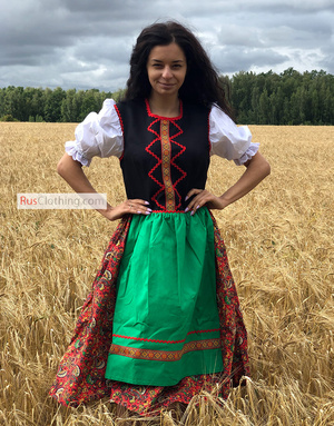 Polish folk dress women