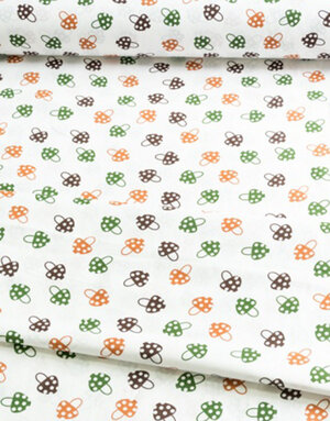 {[en]:Cotton fabric ''Mushrooms''}