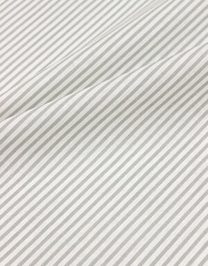 {[en]:Cotton fabric ''Light grey stripes''}