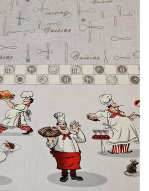 Panama weave cotton ''Cooks''