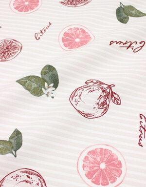 {[en]:Panama weave cotton ''Grapefruit''}