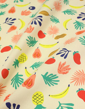 {[en]:Panama weave cotton ''Toutti-frutti''}