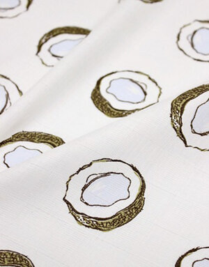 {[en]:Muslin fabric ''Small coconuts''}